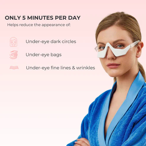 Lux Cove Red Light Under-Eye Glasses