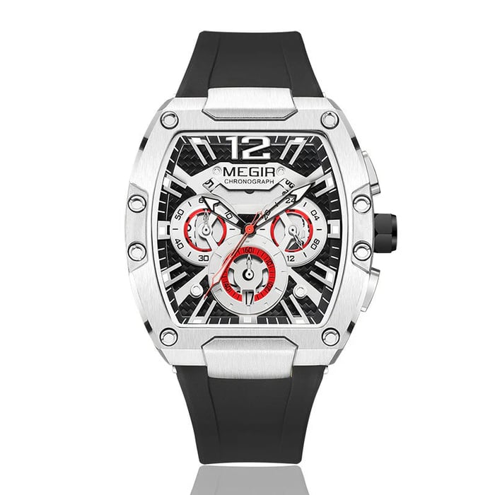 Men's Fashion Quartz TONNEAU Watch