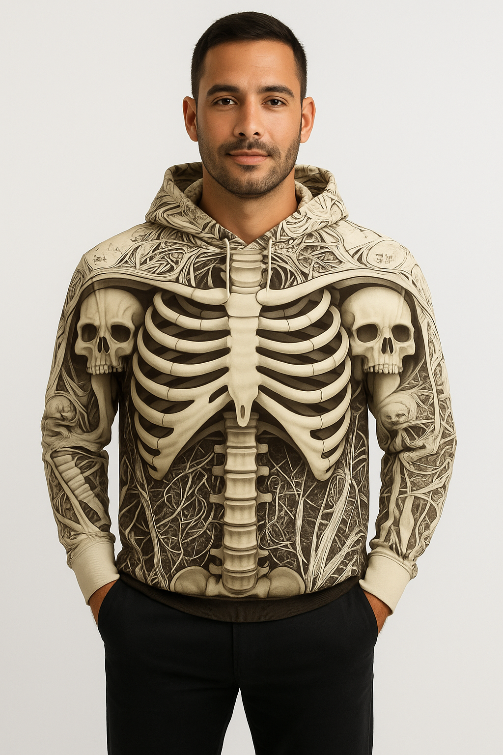 Skeleton Skull Hoodie