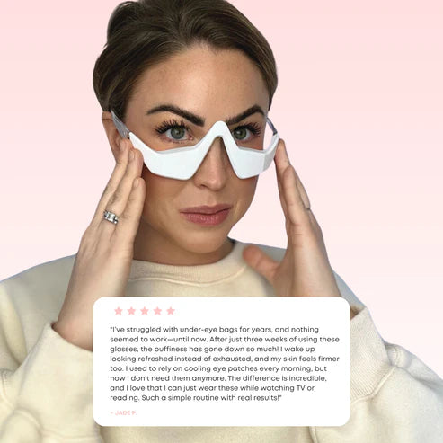 Lux Cove Red Light Under-Eye Glasses