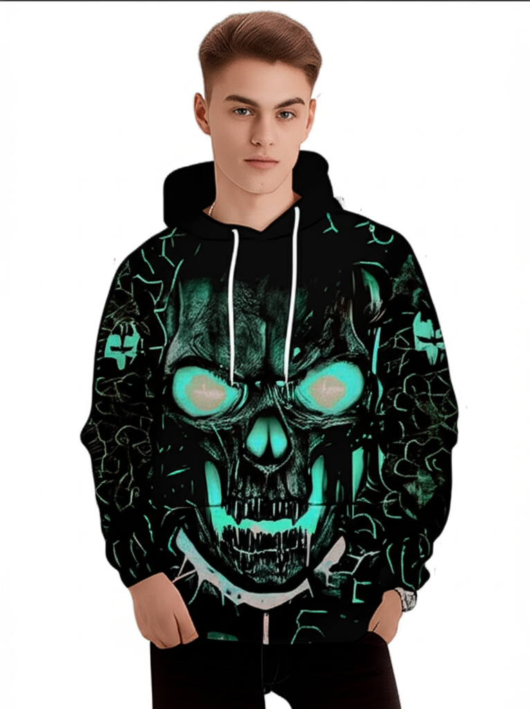 Inferno Skull Hoodie | Unique, Unique