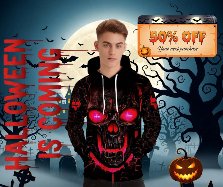 Inferno Skull Hoodie | Unique, Unique