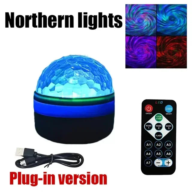 Northern Lights and 3D Water Wave Projection Lights