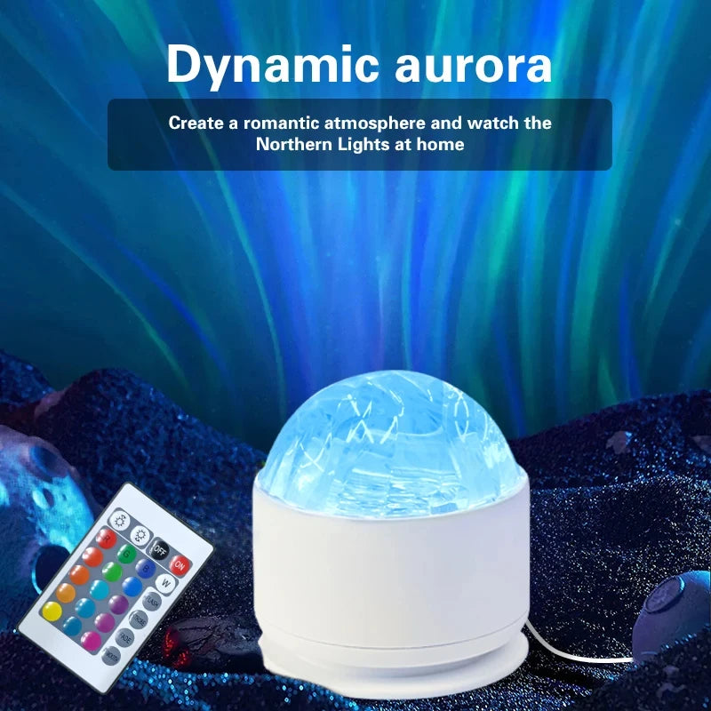 Northern Lights and 3D Water Wave Projection Lights