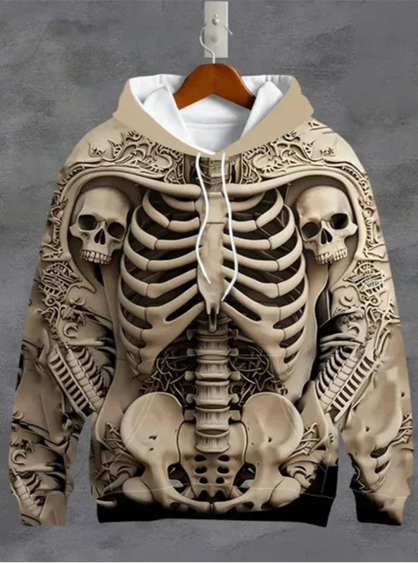 Skeleton Skull Hoodie