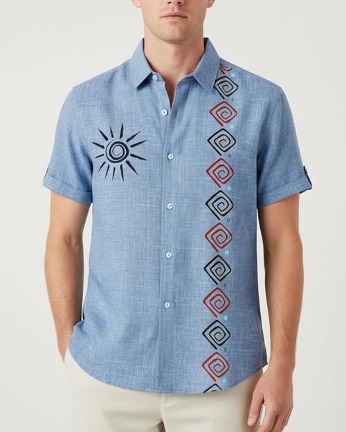 Hieroglyph Nomad Linen Shirt